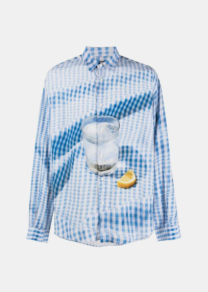 商品Jacquemus|Jacquemus Blue 'La Chemise Simon' Shirt,价格¥1359,第1张图片