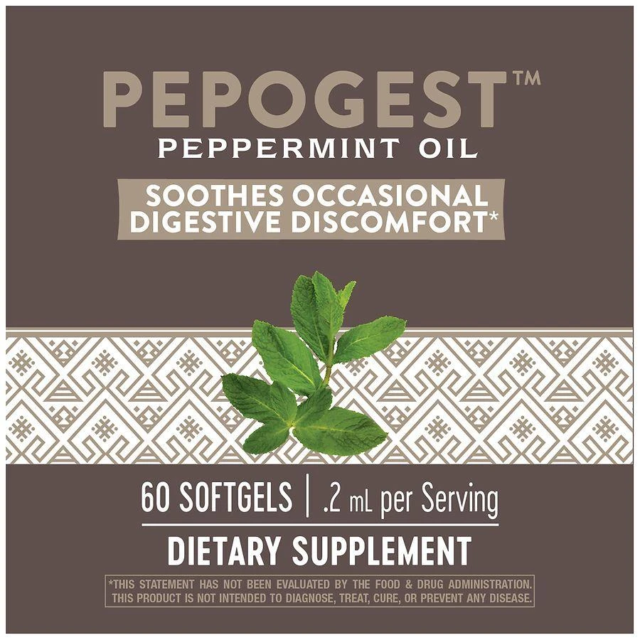 商品Nature's Way|Pepogest Peppermint Oil Softgels,价格¥120,第3张图片详细描述