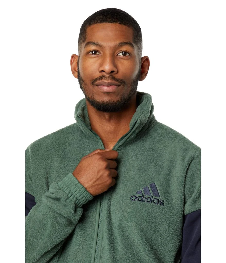 商品Adidas|Color-Block Sherpafleece Track Jacket,价格¥412,第3张图片详细描述