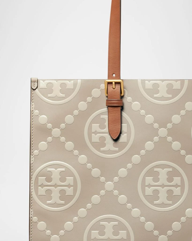 商品Tory Burch|T Monogram Embossed Tote Bag,价格¥4653,第5张图片详细描述