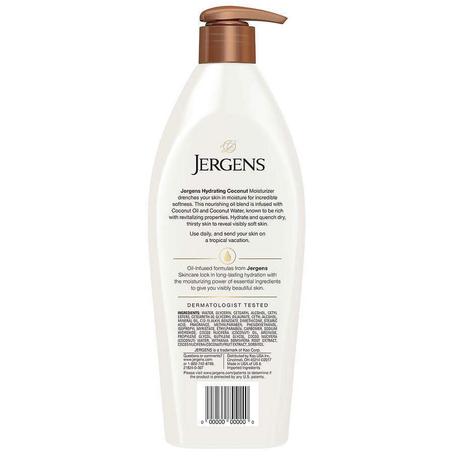 商品Jergens|Hydrating Lotion Coconut,价格¥62,第4张图片详细描述