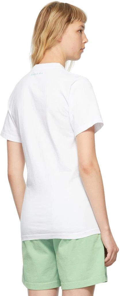 商品Sporty & Rich|White Cotton T-Shirt,价格¥180,第3张图片详细描述