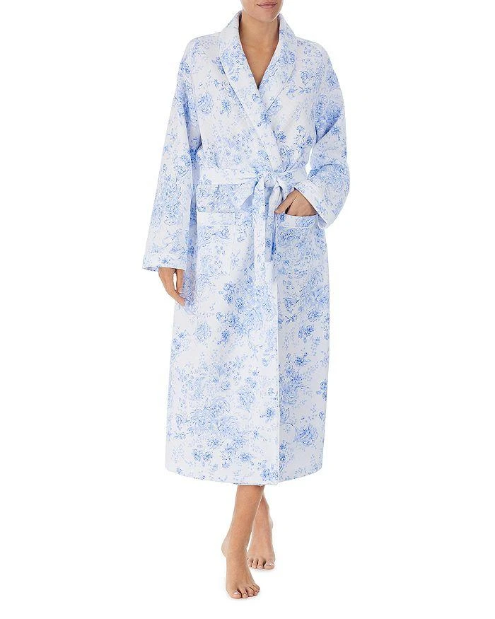 商品Eileen West|Double-Knit Ballet Wrap Robe,价格¥524,第1张图片