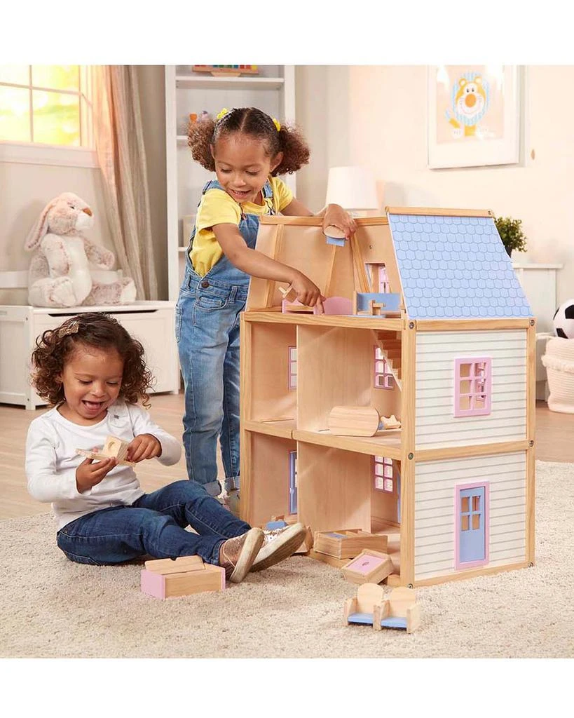 Wooden Multi Level Dollhouse - Ages 3+ 商品