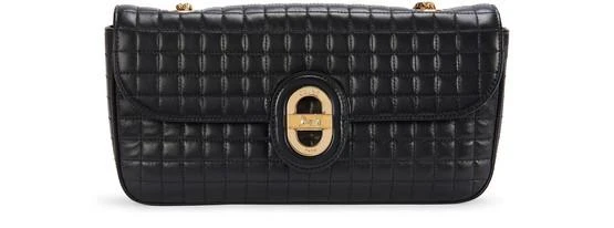 商品Celine|中号羊羔皮填充款 Sulky 链条手提包,价格¥21929,第1张图片