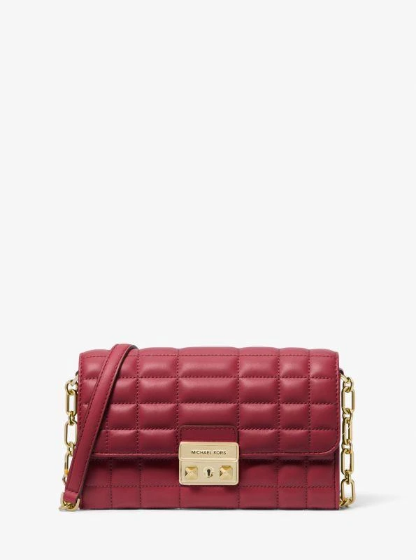 商品Michael Kors|Tribeca Large Leather Convertible Crossbody Bag,价格¥610,第1张图片
