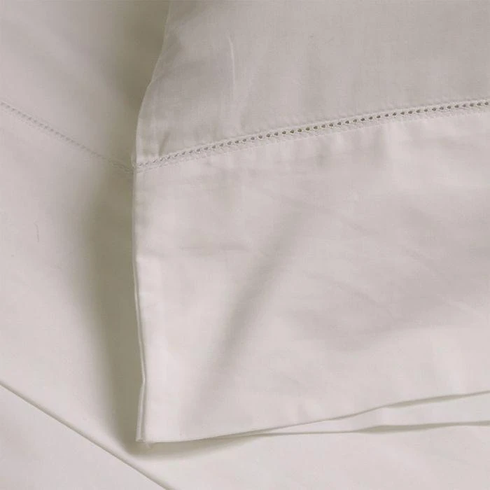 商品POM POM AT HOME|Classico Hemstitch Cotton Sateen Duvet Cover Set, King,价格¥3487,第5张图片详细描述