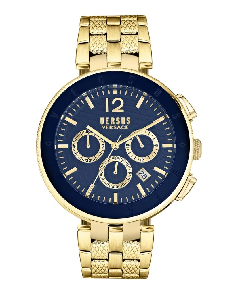 商品Versus Versace|Logo Gent Chrono Bracelet Watch,价格¥957,第1张图片