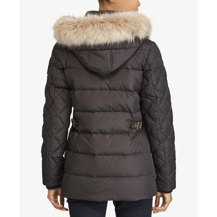 商品Ralph Lauren|Toggle Puffer Down Coat, Created for Macy's,价格¥898,第5张图片详细描述