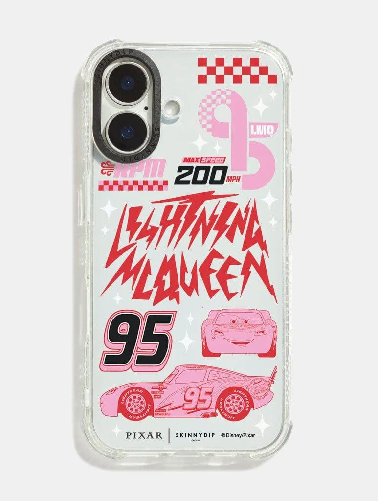 商品Skinnydip London|Disney Pixar Cars Lightning McQueen Poster Print Shock iPhone Case,价格¥269,第1张图片