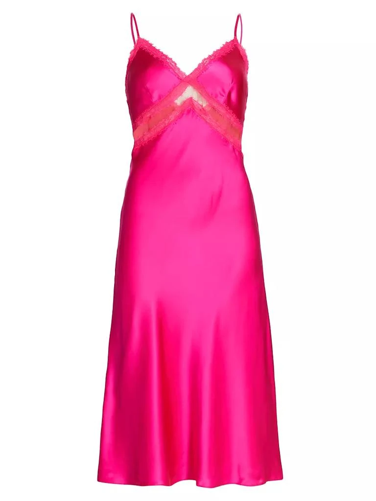 商品CAMI NYC|Delfina Silk Slip Midi-Dress,价格¥1721,第1张图片
