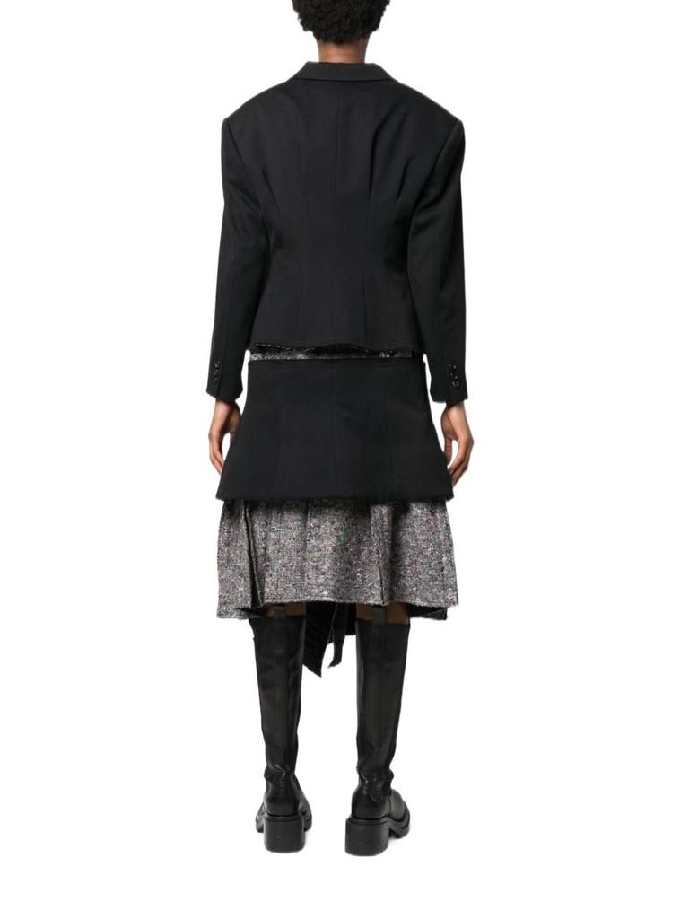Comme Des Garçons Women's  Black Other Materials Outerwear Jacket商品第3张图片规格展示
