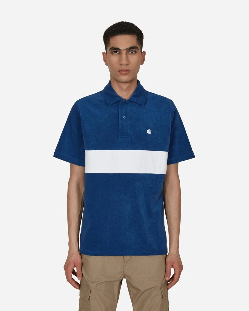 商品Carhartt|Bayley Polo Shirt Blue,价格¥387,第1张图片