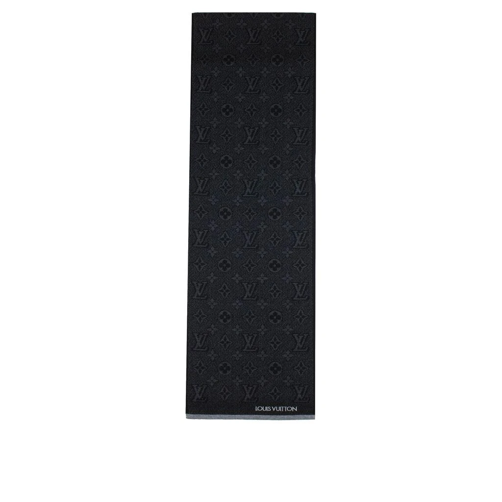 商品Louis Vuitton|Louis Vuitton My Monogram Eclipse Scarf Black,价格¥4063,第1张图片