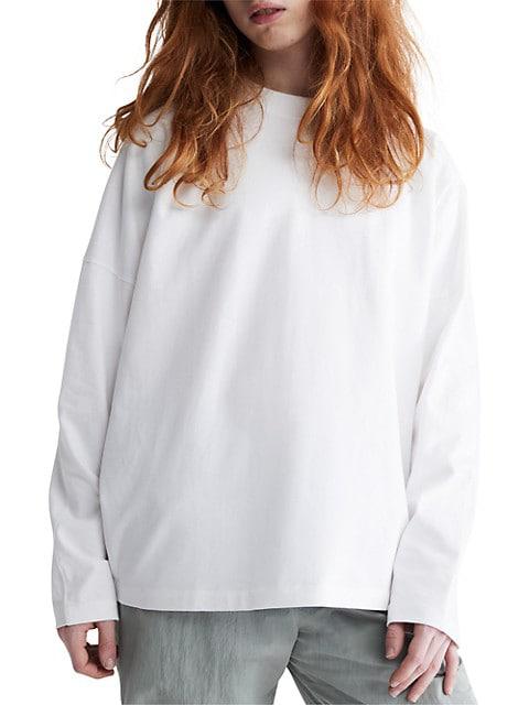 Standards Cotton Long-Sleeve T-Shirt商品第1张图片规格展示