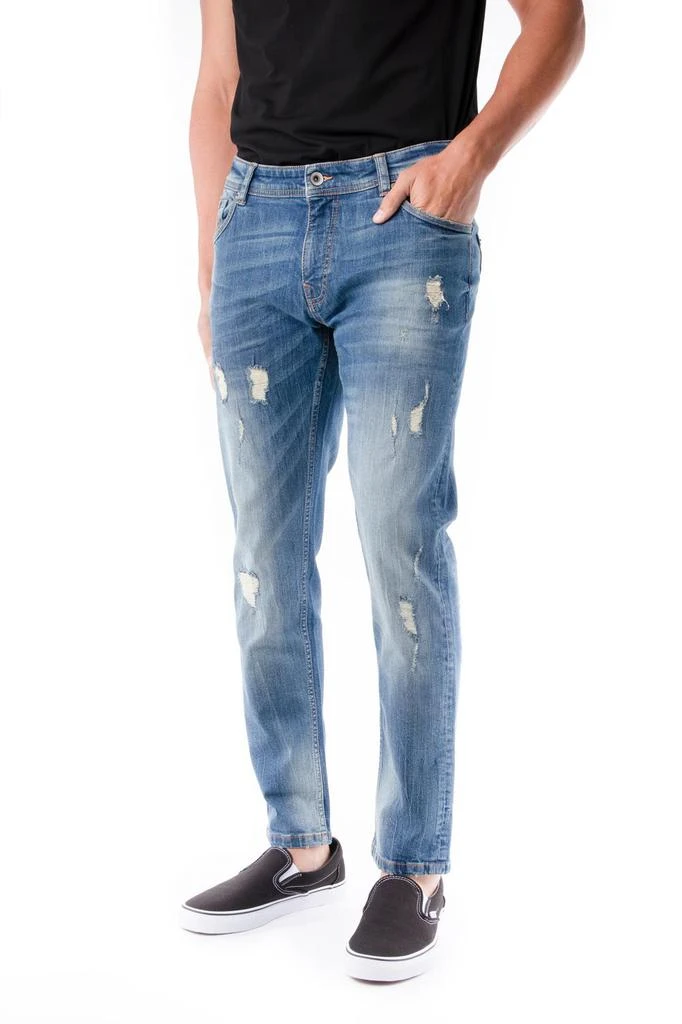 商品RAW X|Skinny-Fit Stretch Five-Pocket Jeans,价格¥227,第2张图片详细描述