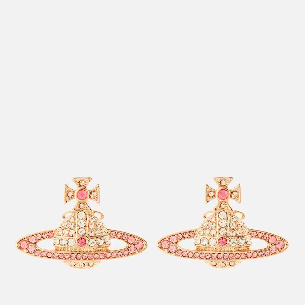 Vivienne Westwood Kika Gold-Tone and Crystal Earrings商品第1张图片规格展示