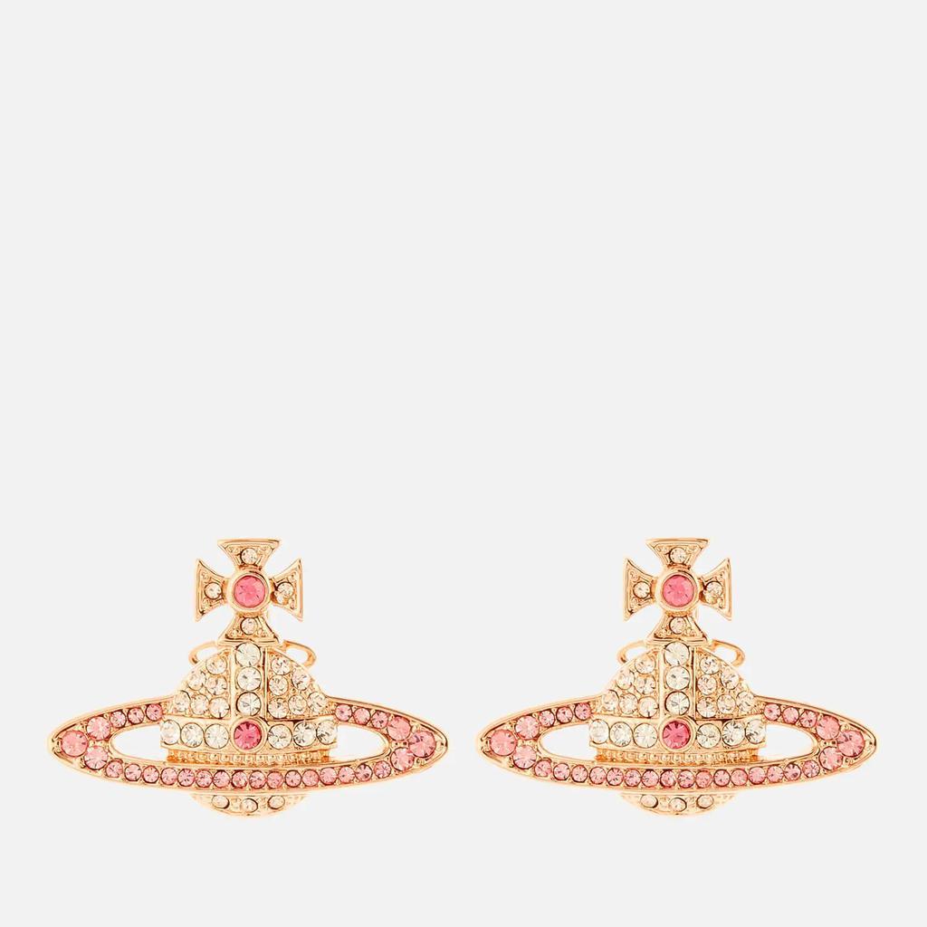 商品Vivienne Westwood|Vivienne Westwood Kika Gold-Tone and Crystal Earrings,价格¥927,第1张图片