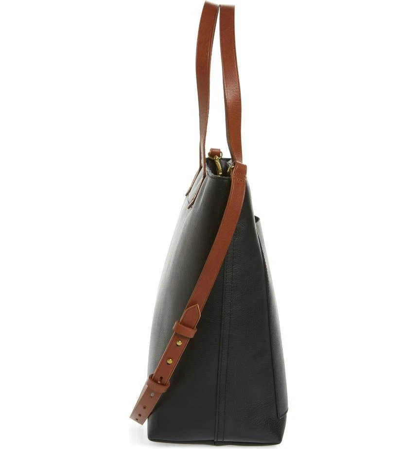 The Zip-Top Medium Transport Leather Tote 商品