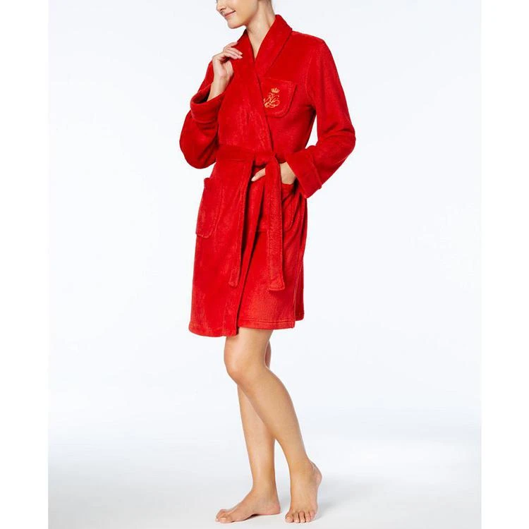 商品Ralph Lauren|Cotton Short Robe,价格¥353,第1张图片
