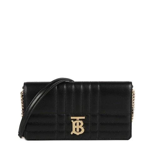 商品Burberry|Burberry Lola Logo Plaque Chained Wallet,价格¥5066,第1张图片