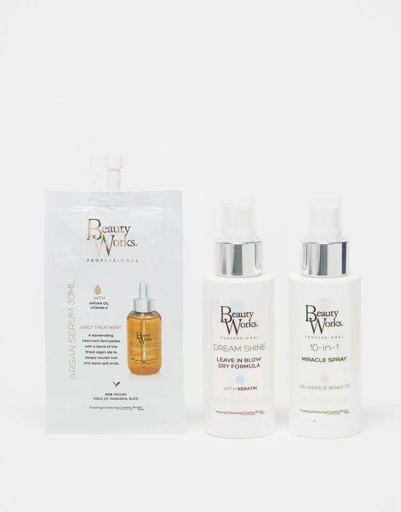 商品Beauty Works|Beauty Works x ASOS Exclusive Travel Essentials Gift Set - 17% Saving,价格¥262,第4张图片详细描述