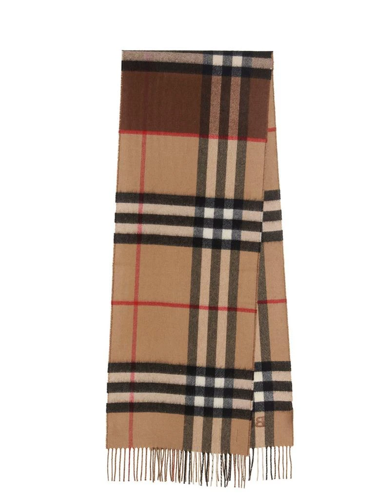 商品Burberry|Check cashmere scarf,价格¥3837,第2张图片详细描述