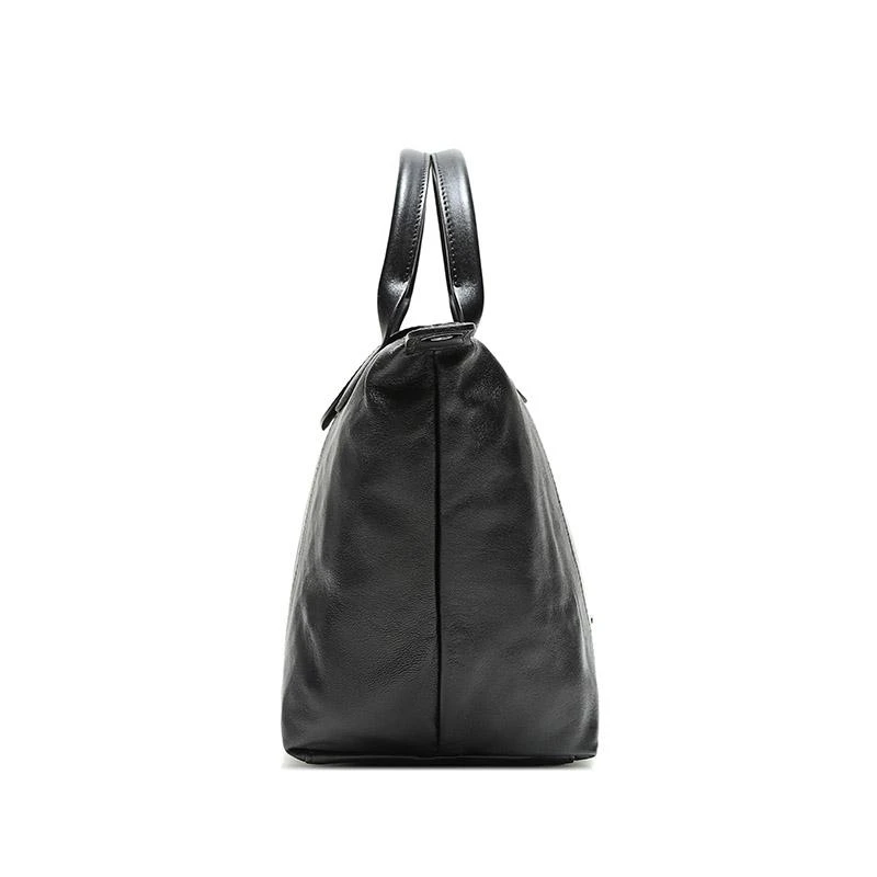 商品[国内直发] Longchamp|珑骧 LONGCHAMP 奢侈品 女士MAILBOX系列中号茄紫色牛皮手提单肩斜挎笑脸包 10104 HTA 061,价格¥3516,第4张图片详细描述