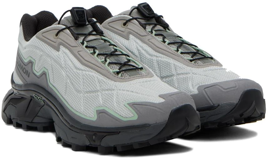 商品Salomon|Gray & Silver XT-Slate Advanced Sneakers,价格¥999,第4张图片详细描述