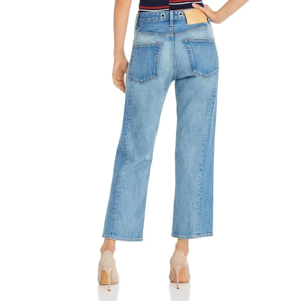 商品Rag & Bone|Rag & Bone Womens Maya High Rise Ankle Straight Leg Jeans,价格¥360,第2张图片详细描述