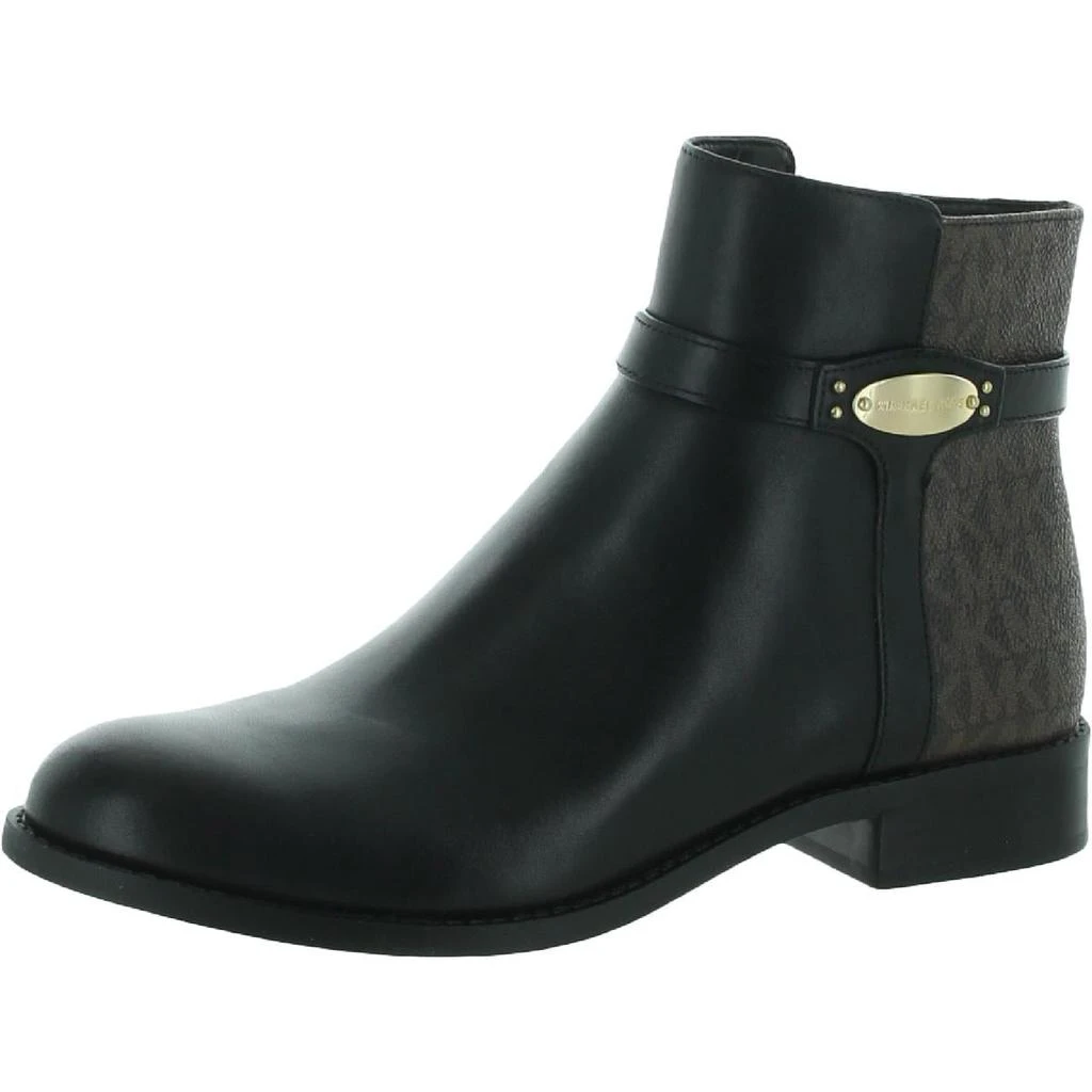 商品Michael Kors|MICHAEL Michael Kors Womens Finley Leather Round Toe Ankle Boots,价格¥562,第1张图片