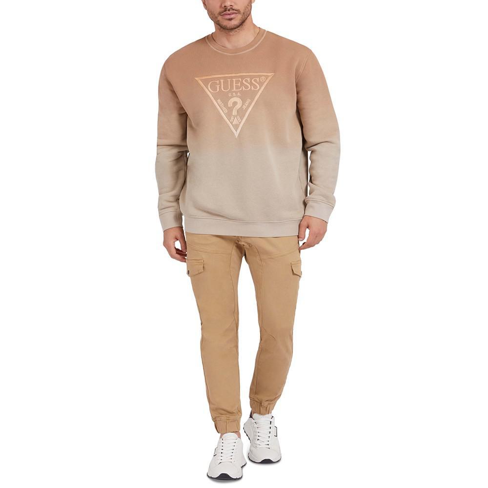 商品GUESS|Men's Ombre Oversized Logo Pullover Sweatshirt,价格¥436,第4张图片详细描述