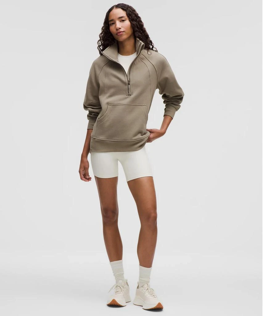 Scuba Oversized Funnel-Neck Half Zip *Long 商品