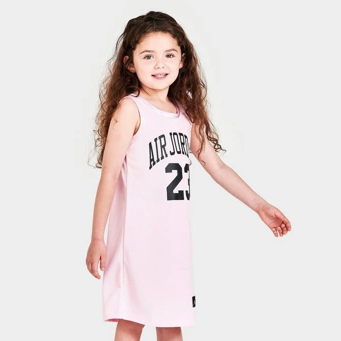 商品Jordan|Girls' Little Kids' Air Jordan 23 Jersey Dress,价格¥60,第3张图片详细描述