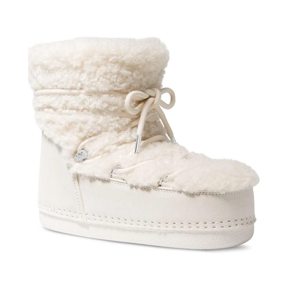 商品Michael Kors|Women's Zelda Cozy Lace-Up Booties,价格¥1695,第1张图片