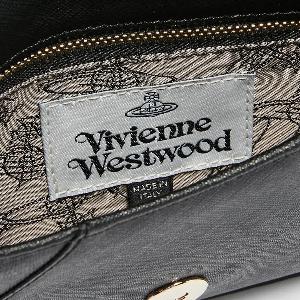 Vivienne Westwood Victoria Envelope Saffiano Leather Clutch Bag商品第5张图片规格展示