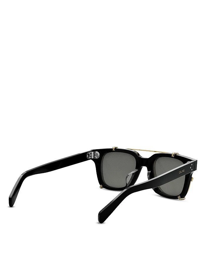 商品Celine|Clip On Square Sunglasses, 50mm,价格¥3830,第4张图片详细描述