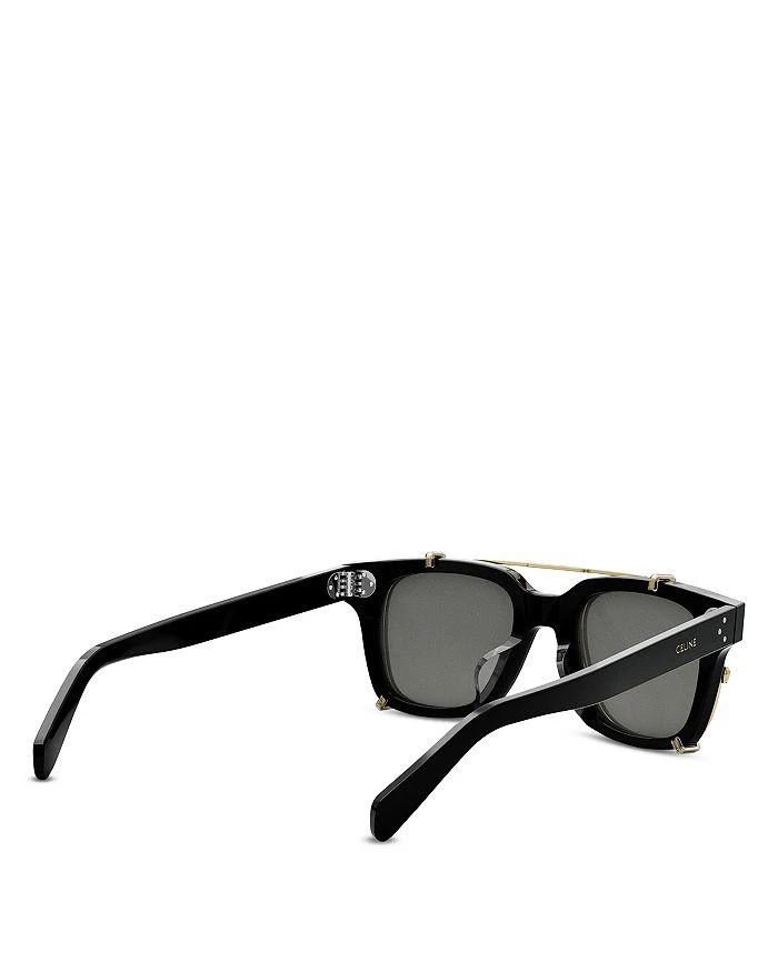 商品Celine|Clip On Square Sunglasses, 50mm,价格¥3836,第4张图片详细描述