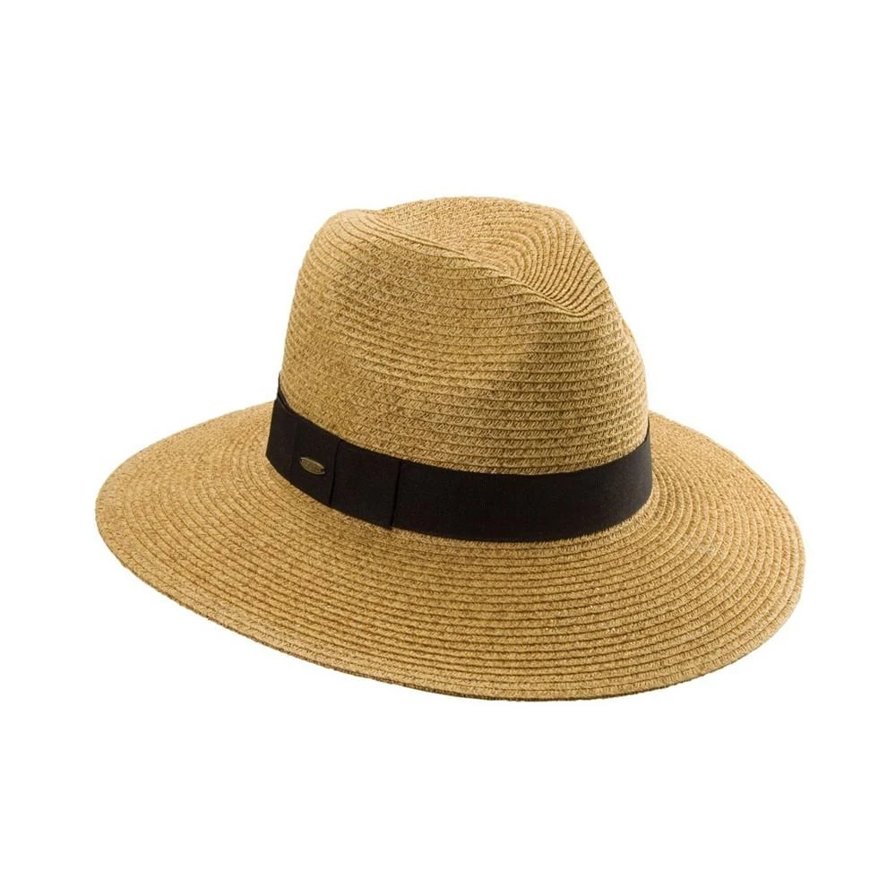 商品SCALA|Paper Braid Fedora With Ribbon,价格¥504,第1张图片