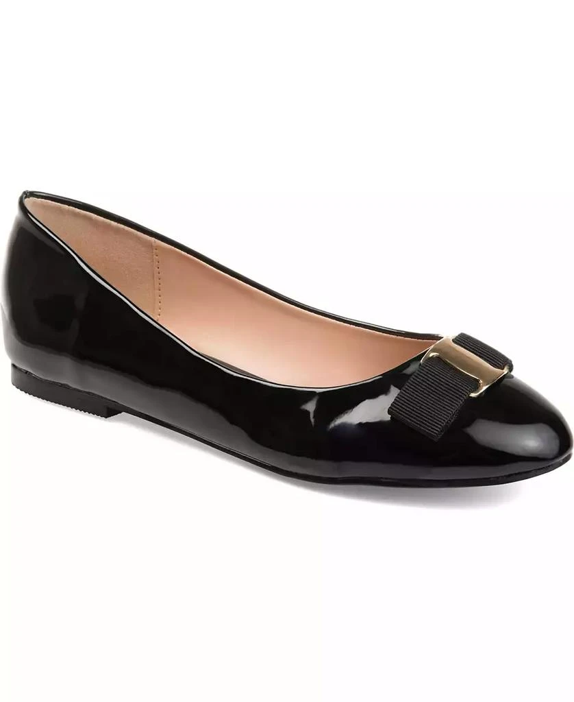 商品Journee Collection|Women's Kim Bow Ballet Flats,价格¥318,第1张图片