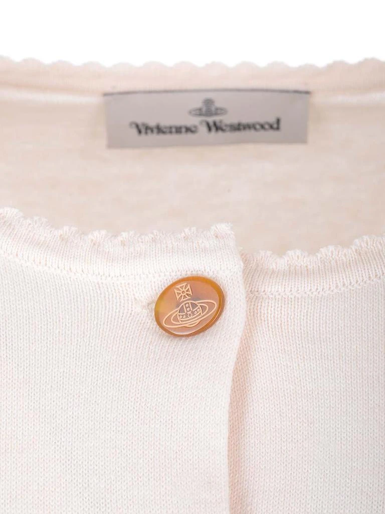 商品Vivienne Westwood|Vivienne Westwood Orb Buttoned Long-Sleeved Cardigan,价格¥2672,第4张图片详细描述