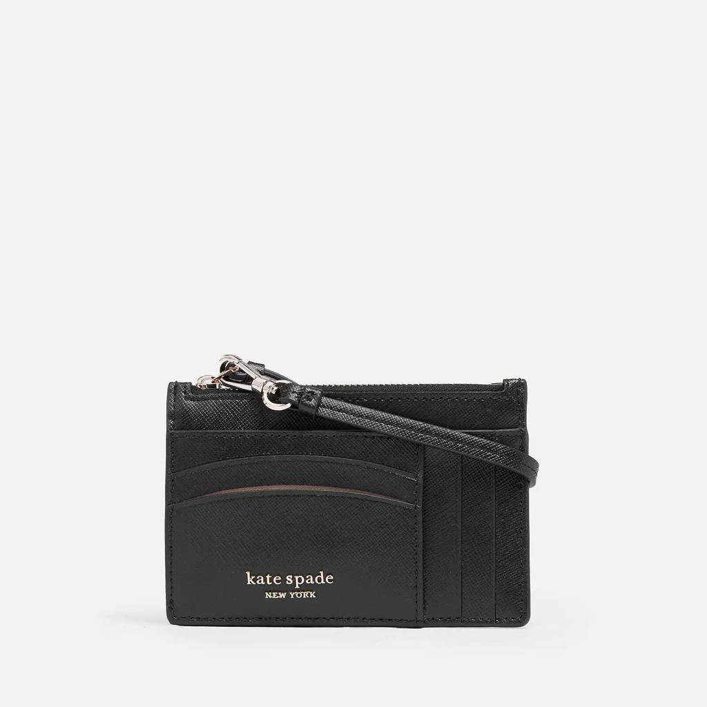 Kate Spade New York Women's Spencer Saffiano Card Case Wristlet - Black商品第1张图片规格展示