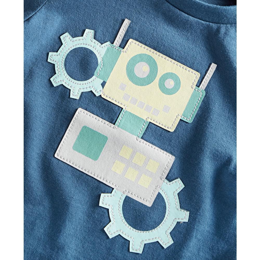 商品First Impressions|Baby Boys Robot T-Shirt, Created for Macy's,价格¥74,第5张图片详细描述
