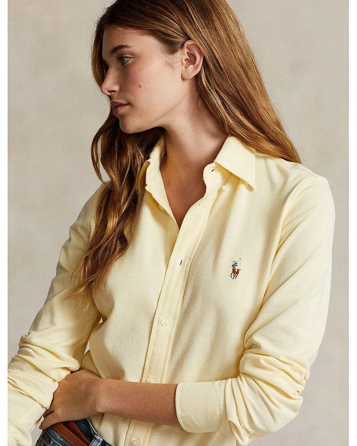 商品Ralph Lauren|Cotton Mesh Oxford Shirt,价格¥744,第5张图片详细描述