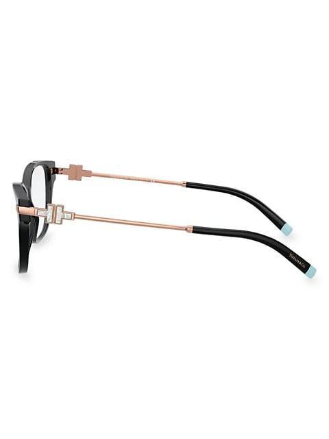 商品Tiffany & Co.|55MM Rectangular Eyeglasses,价格¥2590,第6张图片详细描述