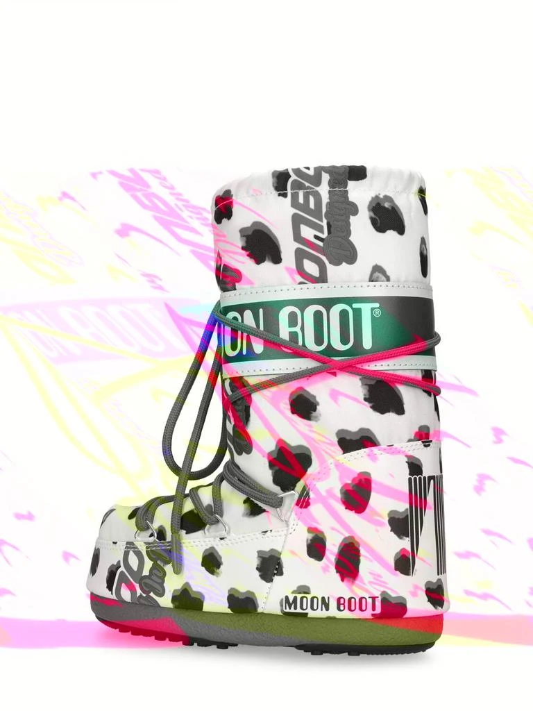 商品Moon Boot|Icon Tall Dalmatian Nylon Snow Boots,价格¥1525,第2张图片详细描述