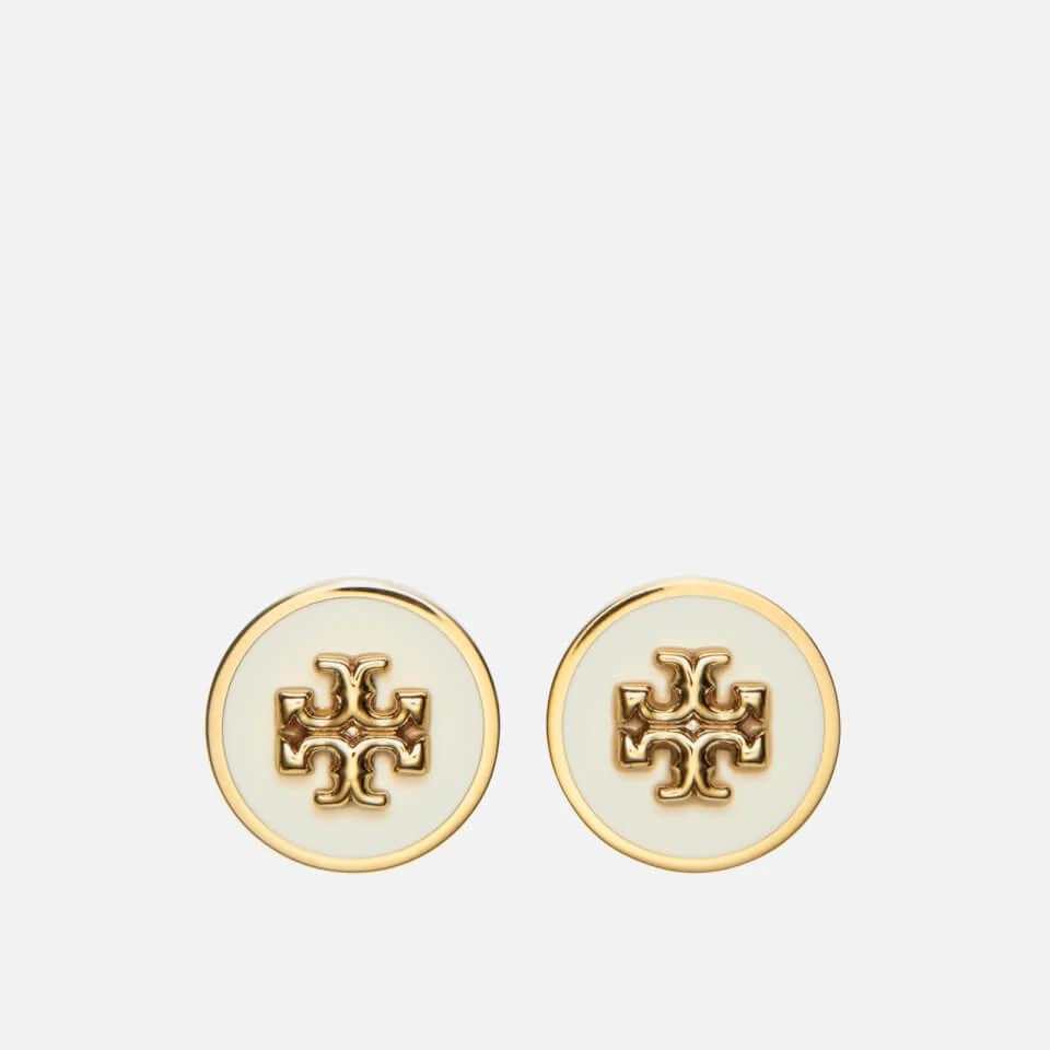 商品Tory Burch|Tory Burch Kira Enamel Circle-Stud Earrings,价格¥705,第1张图片