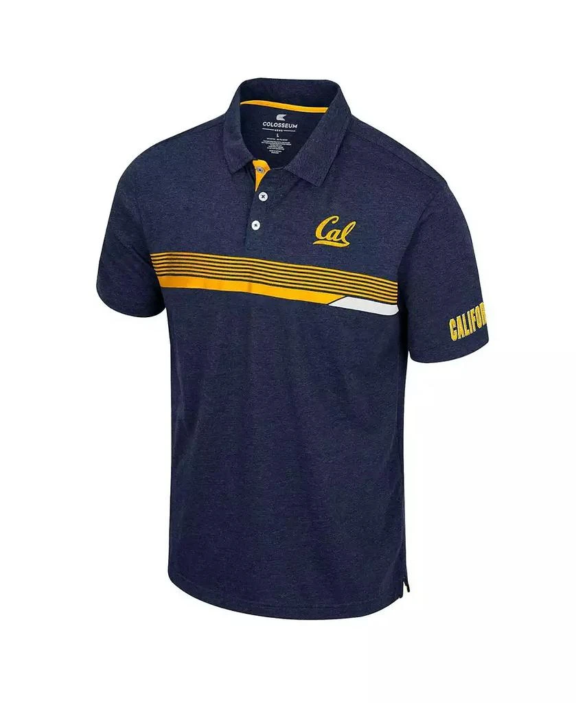 商品Colosseum|Men's  Navy Cal Bears No Problemo Polo Shirt,价格¥244,第2张图片详细描述