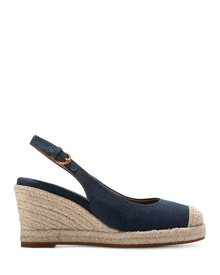 商品Cole Haan|Women's Slip On Slingback Espadrille Wedge Pumps,价格¥1272,第2张图片详细描述