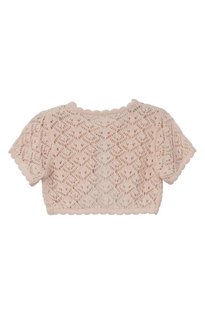 商品Speechless|Kids' Crochet Cap Sleeve Cardigan,价格¥59,第2张图片详细描述